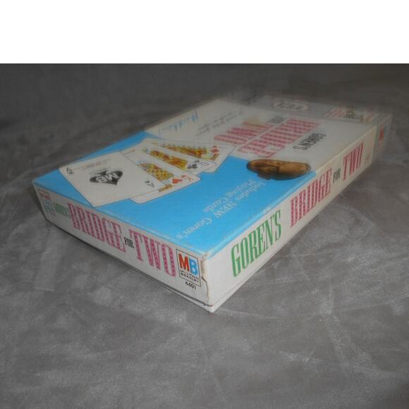 Vintage 1964 Goren's Bridge for Two Milton Bradley #4401 Complete - Picture 10 of 11